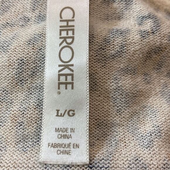 Cherokee Leopard Print Cardigan Women’s Size L - Picture 4 of 6